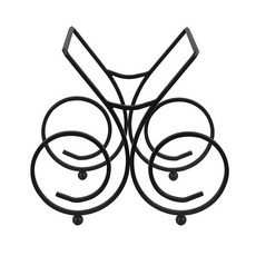 스테디얼 심플 와인랙 거치대 날개형, 1개