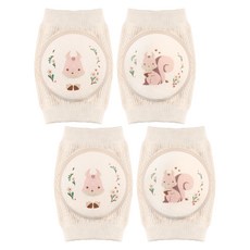 Yomilock 動物印花護膝, 松鼠款, 2組