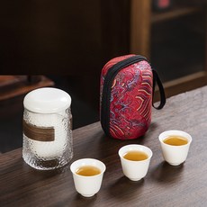 優質陶瓷 01 1 羊脂玉速斷杯純白茶道套組, 1套, 3種茶