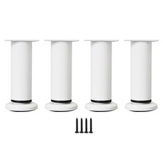 Stabil Polino 傢俱腳 8~12cm, 白色, 4個
