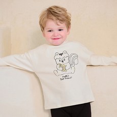 mollimelli 男童 Ram Ram 半高領 T恤