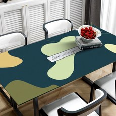 Market A 北歐風格 PVC 防水桌布墊, TYPE6, 60 x 120 cm