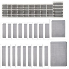 紗窗修補貼 特大10入+大10入+水孔貼10入, 1套