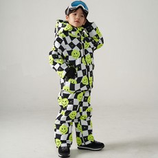 童款笑臉圖案防寒保暖褲