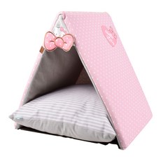 LILFANT 條紋寵物屋, 凱蒂貓款(粉色)