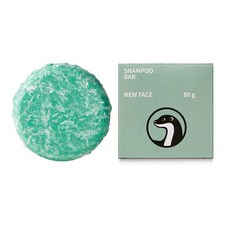 薄荷洗髮餅 敏感性頭皮, 80克, 1個