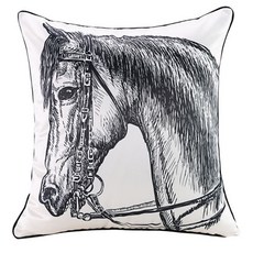 라도스트 말모양 등받이 쿠션커버, 혼합색상