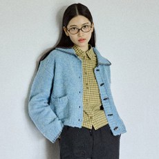 COMO NINOZ 女款 W 圈圈紗針織開襟衫 WN246THSCZ23