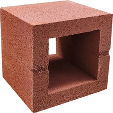 彩色設計方塊磚, 紅色, 2個