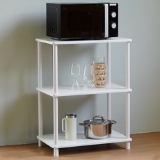 Tres Belle Stay 展示收納層架, 白色, 3層