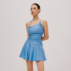 SOGNAREBY 方領亮色連身泳衣 普羅旺斯