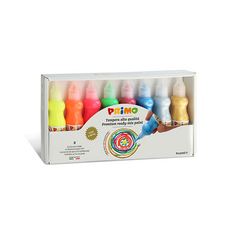 PRiMO 螢光顏料組 8入, 400ml, 8色