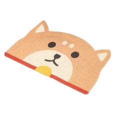 DdungDdungPet 貓咪防落砂臉型貓砂墊, 1個, 狗狗