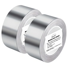 Dailyshare 多用途鋁箔膠帶, 2捲, 銀色