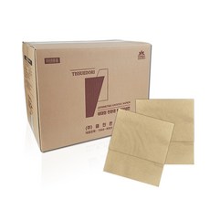 tissuedori 不對稱餐巾紙 5600入, 5600件, 1個, 單色