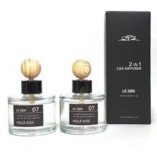 汽車用擴香瓶 100ml 2入, 水吻, 2個