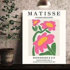 LEAD OFF 亮面高光澤畫框桌折疊餐桌, 亨利馬蒂斯花園