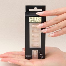 데이소이 포인트 터치 네일팁 인조 손톱 24p 세트, 13 골드펄, 1개