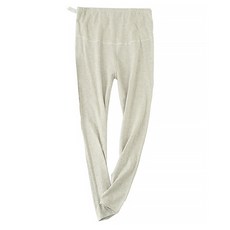 알럽핏 화이트넥 하프 버튼 임부 내의 팬츠