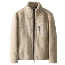 Tech 男款刷毛拉鍊外套