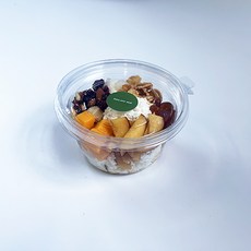 Tinapicnic 沙拉杯一次性外盒 + 貼紙卡其色組合, 20套