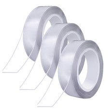 DING DONG PET 超強力矽膠雙面凝膠 3m, 單一顏色, 3個