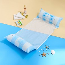 BUTTERSHOP Modern House Butter Shop Butter Family 涼夏水上吊床, 1個, 藍色