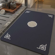 AFAMIC 艾法 古風高級質感橡膠珪藻土吸水軟地墊