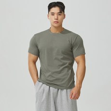 blackmonsterfit 男士素色莫代爾肌肉版型健身短袖T恤