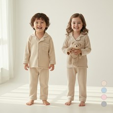 KIDSDAY 睡衣 厚實棉花糖 上下衣套裝