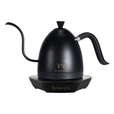 브뤼스타 아티산 전기드립포트 pro 600ml, 올블랙