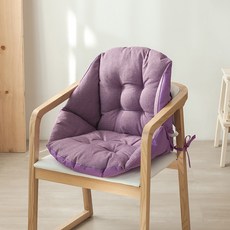 靠背沙發椅墊, 紫色的