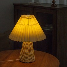 Luaz LED 藤編百褶氣氛檯燈 LUAZ-U3, 混合色