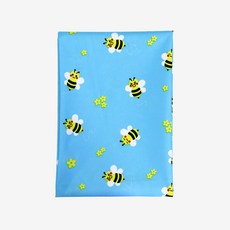雙面防水花紋布料, 蜜蜂天空, 1入