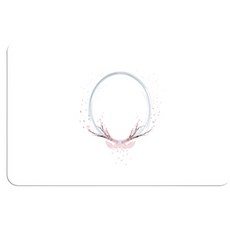 Market A 珪藻土防滑居家地墊 60 x 39 cm, TYPE H 鹿角 1, 1個