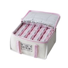 백미당 유기농 네모우유 딸기 125ml x 15p + 보냉백, 15개