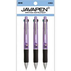 JAVAPEN Jet 4+1M 多功能筆 0.7mm, 金屬紫, 3個