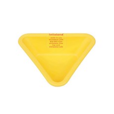 lollaland 3角迷你兒童碗, 黃色, 1入