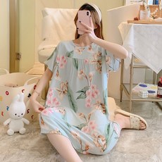 편안한 임부 반팔 원피스