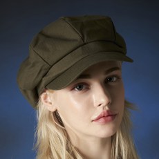 VARZAR 素色標籤報童帽