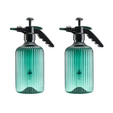 Block Mart 園藝用品噴霧器壓縮噴霧器綠色 2 升, 2個