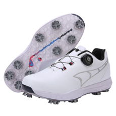 Dapper Sales 男士休閒8釘防滑高爾夫球鞋