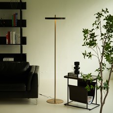 SPiANO DUSTIN簡約LED立燈, 金色 黑色