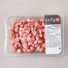 농협안심한돈 등심 카레용 (냉장), 500g, 1개