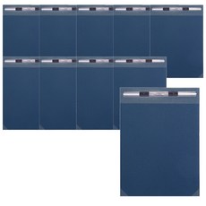 A4藍色封面文件夾, 藍色, 10個