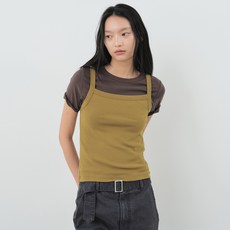 citybreeze 女款棉質修身無袖上衣 CTH3TS
