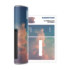 웨이브스튜디오 릴 하이브리드 2.0 스킨 스티커, D-23 LETTERING 2, 2개