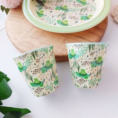 rice 幼兒印花水杯 S號, Frog, 2入