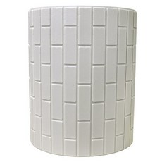 單色磚泡棉壁貼, 1個, 灰色(BLK-224)