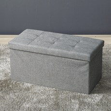 예다움 수납 스툴 대, 그레이, 1개